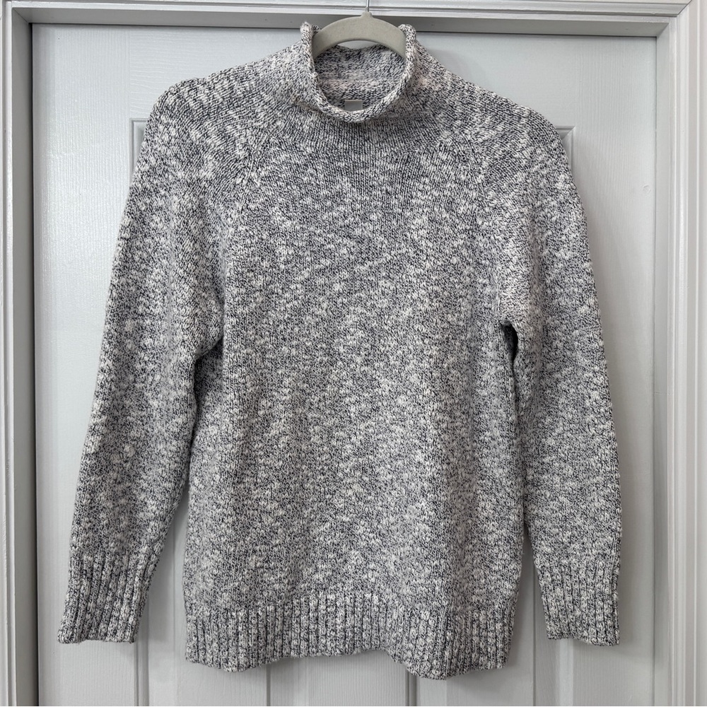L.L. Bean Women's Rollneck Mock Neck Sweater | 100% Cotton